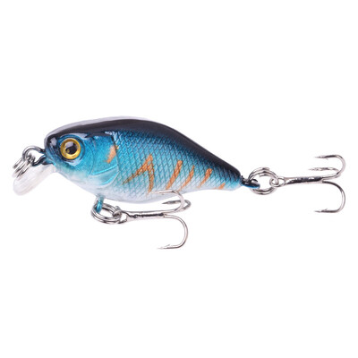 1 kom Crankbait Minnow mamac za pecanje 45 mm 4 g vobleri Umjetni tvrdi mamac plutajući mamac za brancina plastični pribor za pecanje ribe