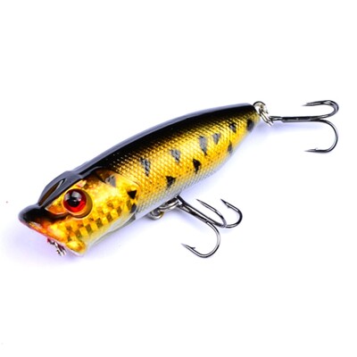 1 kom Popper mamci za ribolov, vobleri 6,5 cm 12 g Topwater Crankbait, umjetni plastični, tvrdi mamac, pribor za pecanje bas štuka