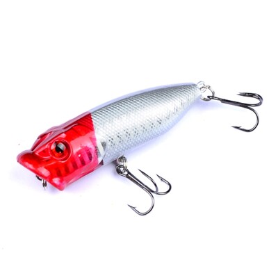 1 kom Popper mamci za ribolov, vobleri 6,5 cm 12 g Topwater Crankbait, umjetni plastični, tvrdi mamac, pribor za pecanje bas štuka