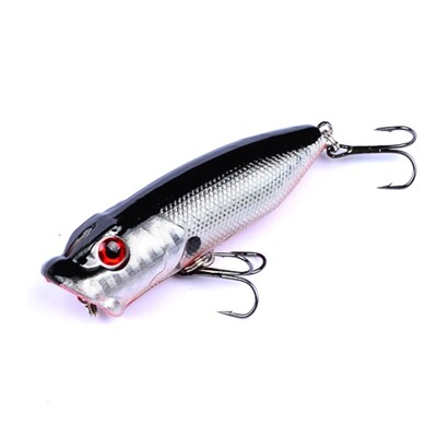 1 kom Popper mamci za ribolov, vobleri 6,5 cm 12 g Topwater Crankbait, umjetni plastični, tvrdi mamac, pribor za pecanje bas štuka