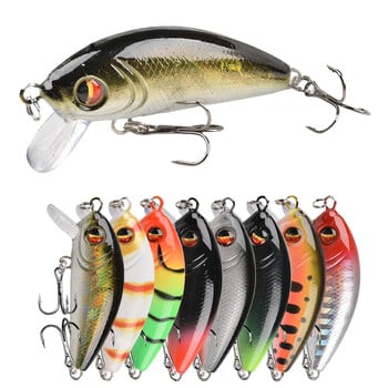 1 τμχ Japan Hot Model Minnow Fishing Lures 5cm 4,5g Floating Jerkbait Bass Pike Carkbait Wobblers Swimbait Professional Bait