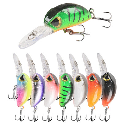 Japán Hot Model úszó Minnow horgászcsalik 5,5 cm 4g hosszú nyelvű Jerkbait Bass Pike Carkbait wobblerek Professzionális kemény csali