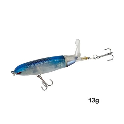 Top Water Fish Bait Huabo Popper Umjetni mamac za ribu Hard Plow Soft Spinning Tail Oprema za pecanje Riblji mamac 13g/15g/35g