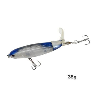 Top Water Fish Bait Huabo Popper Umjetni mamac za ribu Hard Plow Soft Spinning Tail Oprema za pecanje Riblji mamac 13g/15g/35g