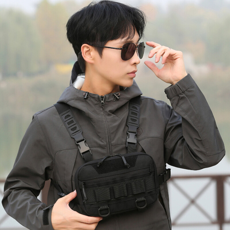 Torba za pecanje s podesivim remenima, ruksak za kampiranje, ruksak za penjanje s više džepova, ruksak za sportove na otvorenom