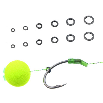 55 бр. Аксесоари за риболов на шаран Chod Rig Ring Swivels Round Ring Snap Snivels For Carp Hook Link Stop Tools Terminal Tackle