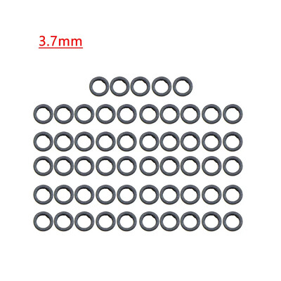 55 komada Dodaci za pecanje šarana Chod Rig Ring Swivels Okrugli prsten Snap Snap Swivels za šaranske udice Link Stop alati Terminal Tackle