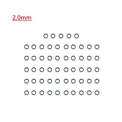 55 komada Dodaci za pecanje šarana Chod Rig Ring Swivels Okrugli prsten Snap Snap Swivels za šaranske udice Link Stop alati Terminal Tackle