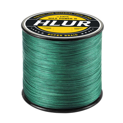 HLUR Linie împletită 12 fire Putere puternică 33-150LB Linie PE multifilament Șuvițe japoneze Accesorii pentru crap 300M 500M 1000M