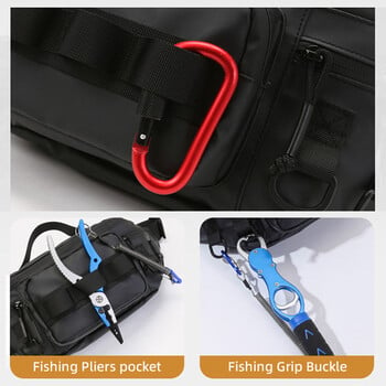 Τσάντα ψαρέματος Camping Waist Chest Σακίδιο πλάτης Fishing Lure Tackle Ανδρικές τσάντες ώμου εξωτερικού χώρου για ταξίδια τσάντα αξεσουάρ κυνηγιού