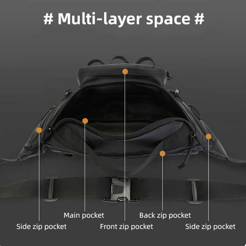 Torba za ribolov, ruksak za kampiranje oko struka, prsa, pribor za pecanje, mamac, pribor za muškarce, vanjske Molle torbe na rame za putovanja, torba za lovni pribor