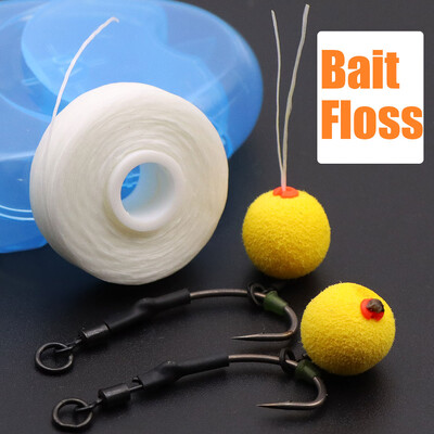 Аксесоари за риболов на шаран Риболовна стръв Floss Method Feeder Hair Rig Boilie Binding Line for Carp Coarse риболовни принадлежности Оборудване