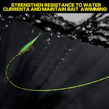 100M оригинална многоцветна риболовна въдица Carp Bass 25/30/39/50/65/77/92/120LB Основна тел за примамка 0.8#-8.0# 0.16-0.55MM Япония Материал