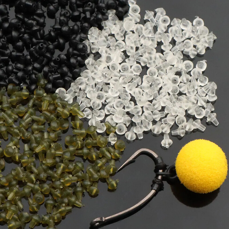 70 komada Dodaci za pecanje šarana Udica za pecanje Mamac Vijak Čep gumena perla za Ronnie Spinner Rig boile za zaustavljanje pribora za ribu