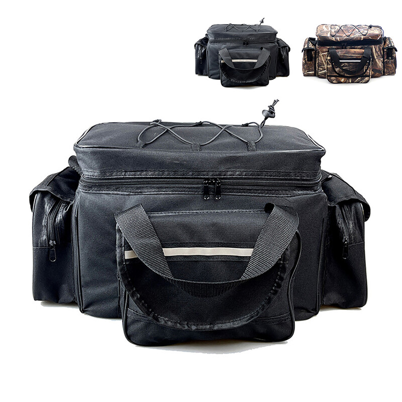 Torba za ribolov s remenom za nošenje na ramenu Vodootporna torba za pohranu pecanja Kutija za pribor Mušičarenje Darovi za muškarce Žene