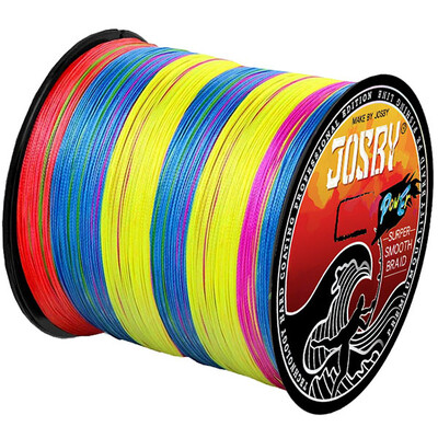 JOSBY struna za pecanje 8 niti upletena multifilamentna 10-90LB 100% PE 200M 300M 500M 1000M Pesca Carp Cord Sea Lake Dodaci x4