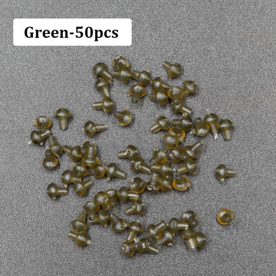 50 komada čepova udica za pecanje šarana za mamac za šarane Boilie Dodaci za pričvršćivanje vijaka Perla za zaustavljanje šarana Ronnie Rig Making Terminal Tackle