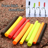 6 mm/8 mm Dodaci za pecanje šarana Plutajući mamac za ribolov Boilie Pop Up Hair Rig Pjenasti štap za udicu mamac Feeder Oprema za šarane