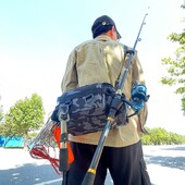 Tašky na rybárske náčinie, ľadvinka, rybárske návnady, krabička na vlasec, úložné doplnky, vonkajšie kempingové tašky cez rameno