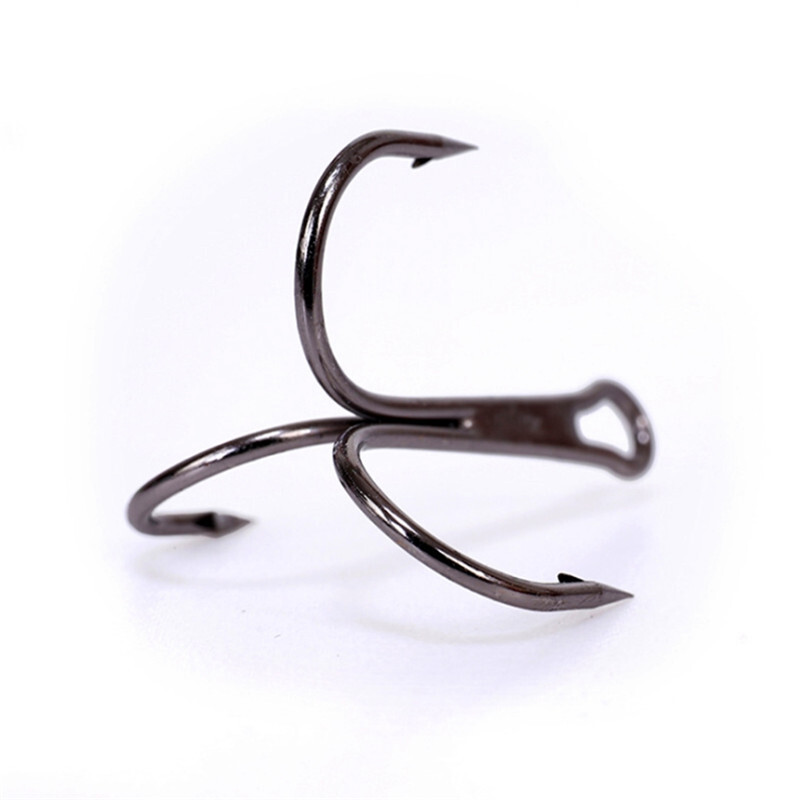 10 buc/lot cârlige de pescuit Material din oțel cu conținut ridicat de carbon Cârlig de pescuit înalte negru 2 # 4 # 6 # 8 # 10 # Articole de pescuit îndoit rotund