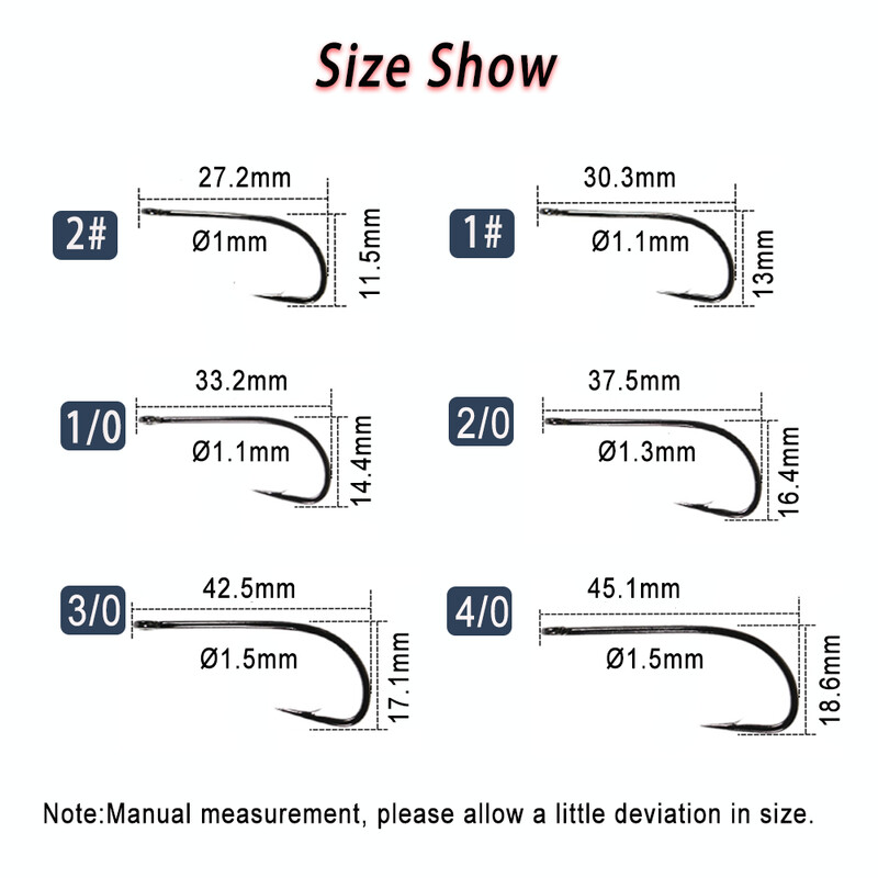 Vampfly 2X Stength Stinger Fishhook Fly Fishing Hook Streamer Flies Vezanje za štuku, brancina, pastrve Slatkovodni ribolov u slanoj vodi