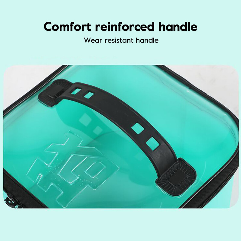 Geantă de pescuit Carcasă EVA Capac transparent multifuncțional Cutie de depozitare pentru pescuit Cutie impermeabilă pentru pescuit la crap în aer liber Organizator pentru pește