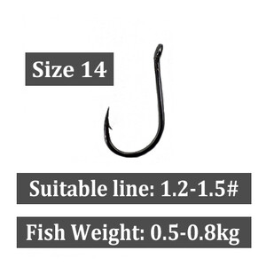 30 ΤΕΜ. Γάντζος ψαρέματος Κυπρίνου Γάντζος τροφοδοσίας κυπρίνου Γάντζοι τροφοδοσίας κυπρίνου Μαύρα αγκαθωτά άγκιστρα σφυρήλατο στέλεχος με δακτυλίους δεξιά λυγισμένος κύκλος Άγκιστρο ψαρέματος για τσαντάκια