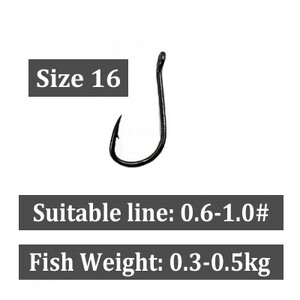 30 ΤΕΜ. Γάντζος ψαρέματος Κυπρίνου Γάντζος τροφοδοσίας κυπρίνου Γάντζοι τροφοδοσίας κυπρίνου Μαύρα αγκαθωτά άγκιστρα σφυρήλατο στέλεχος με δακτυλίους δεξιά λυγισμένος κύκλος Άγκιστρο ψαρέματος για τσαντάκια