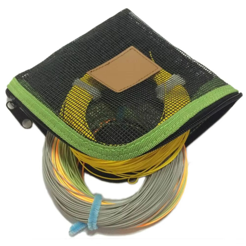 Aventik Novčanik za pohranu strune za pecanje, uteg s 5 džepova, torba za novčanik s prednjom strunom za mušičarstvo, torba za glavnu strunu, paket s strunom za pecanje