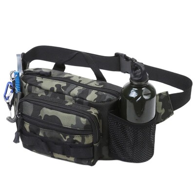 Τσάντα στήθους ψαρέματος Tactical Fanny Pack EDC Fishing Lure Bag υπαίθρια αθλητικά Κάμπινγκ Πεζοπορία Αναρρίχηση Κυνήγι Τσάντα μέσης Rig Pouch