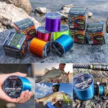 Sougayilang 500m Nylon Fishing Line Max Drag 7-38LB Super Stronger Fishing Line Japan με μονόινα επικάλυψη Carp Fishing Pesca