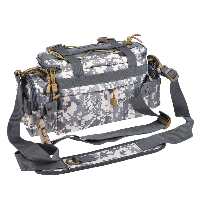 Višenamjenska torba za pecanje Torba za jedno rame za sportove na otvorenom Torba preko ramena Torba oko struka Torba za pohranu opreme za pecanje
