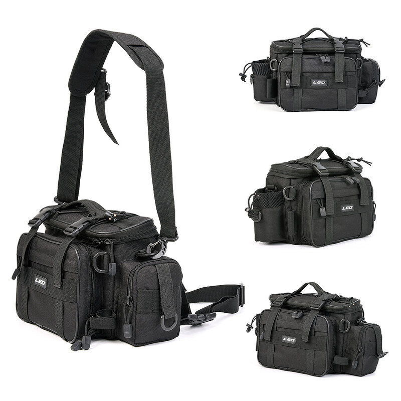 Višenamjenska torba za pecanje Torba za jedno rame za sportove na otvorenom Torba preko ramena Torba oko struka Torba za pohranu opreme za pecanje