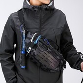 Torba za ribolov na otvorenom Vodootporna sportska torba oko struka Kauzalna dnevna torba za prsa preko ramena Torbe za rame Biciklistički alat Molle Fanny Pack