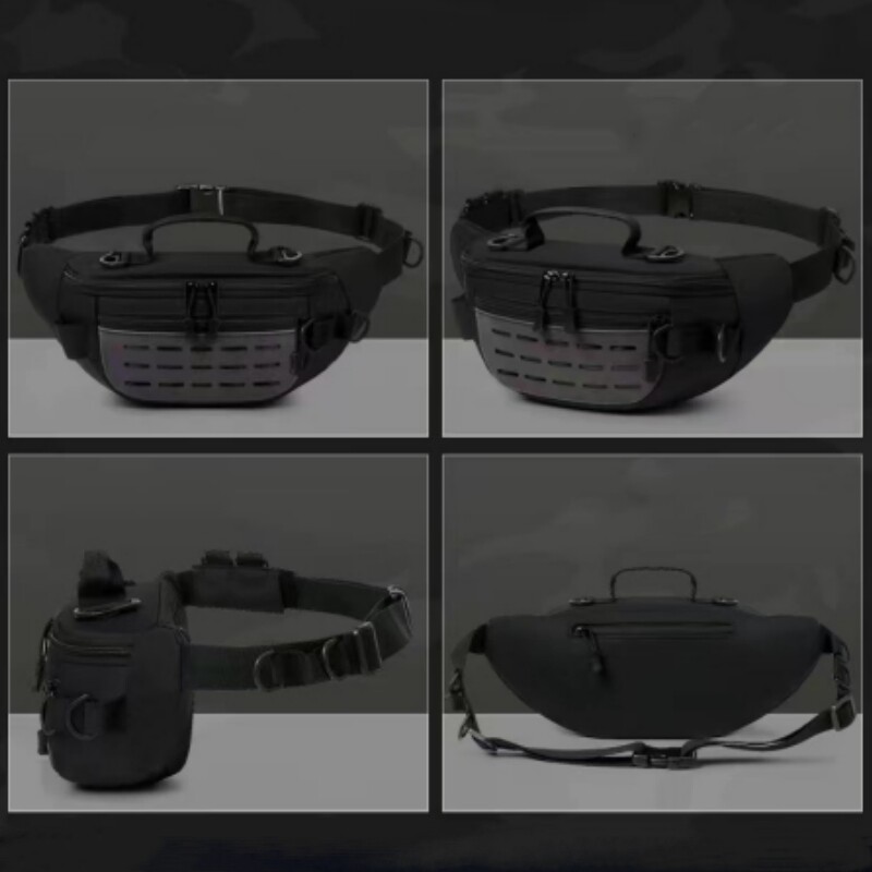 Torba za ribolov na otvorenom Vodootporna sportska torba oko struka Kauzalna dnevna torba za prsa preko ramena Torbe za rame Biciklistički alat Molle Fanny Pack