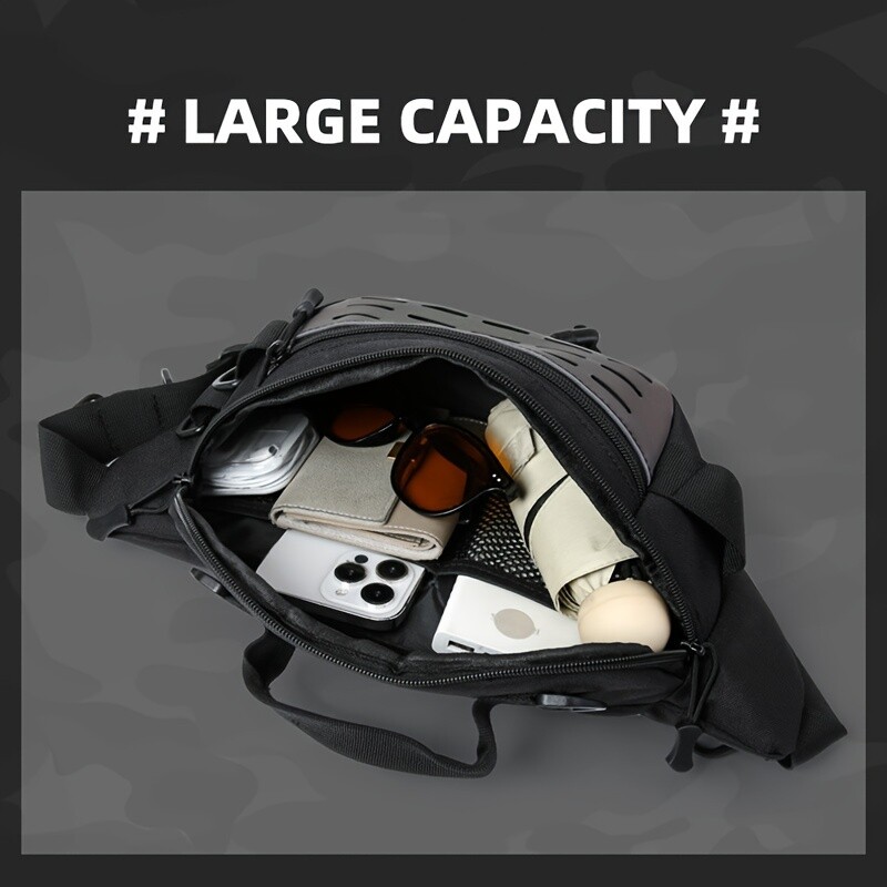 Torba za ribolov na otvorenom Vodootporna sportska torba oko struka Kauzalna dnevna torba za prsa preko ramena Torbe za rame Biciklistički alat Molle Fanny Pack