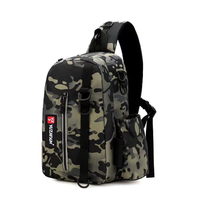 Torba za mamac Višenamjenski ruksak na jedno rame Vodootporni štap za pecanje Torba za pecanje Torba za pohranu opreme za ribolov na otvorenom