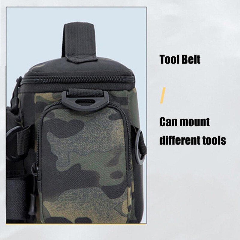 Torbe za ribolov velikog kapaciteta Vodootporna Oxford tkanina Torba za ribolovnu opremu s više džepova Štap za varalicu Držač za kolut Organizator ribolova