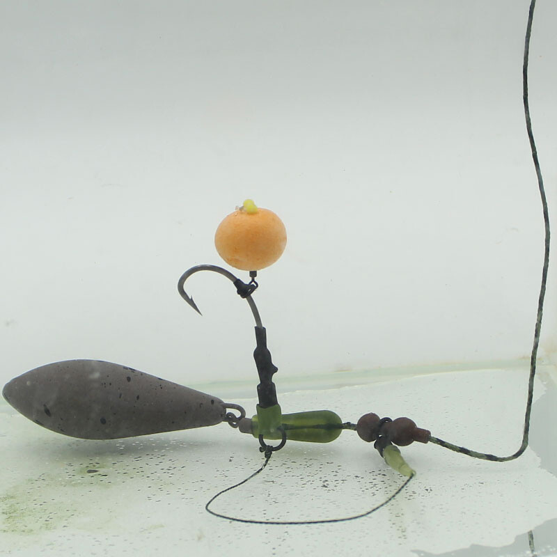 Udica za pecanje šarana, spremna za vezanje dlake, PTFE presvučena udica za ribolov šarana, QC, okretna kuka za šaranske pribore za šaranske pribore