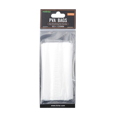 20PCS PVA vrećice za ribolov šarana Brzo otapajuća ekološka vodotopiva vrećica za ribolovni pribor Boile za šarane