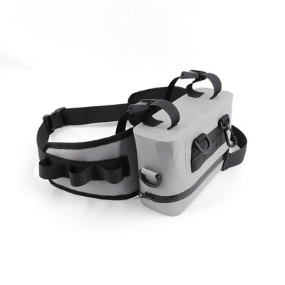 Torba oko struka za ribolov na otvorenom, cestovna torba velikog kapaciteta, višenamjenska vodootporna torba za ribolovnu opremu, prijenosna lagana torba za ribolov