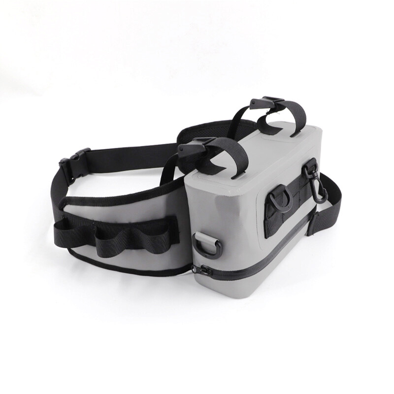 Torba oko struka za ribolov na otvorenom, cestovna torba velikog kapaciteta, višenamjenska vodootporna torba za ribolovnu opremu, prijenosna lagana torba za ribolov