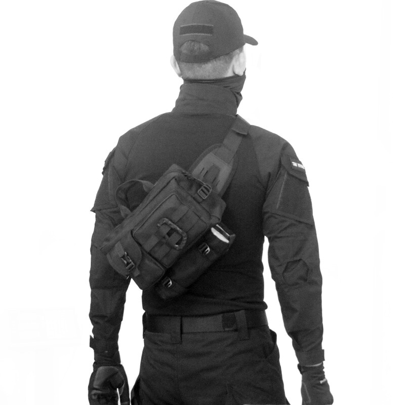 Vodootporna torba za pecanje Remen preko tijela Ruksak za ribolov s držačem za štap Kutija za pohranu na otvorenom Kompaktna torba za varalice