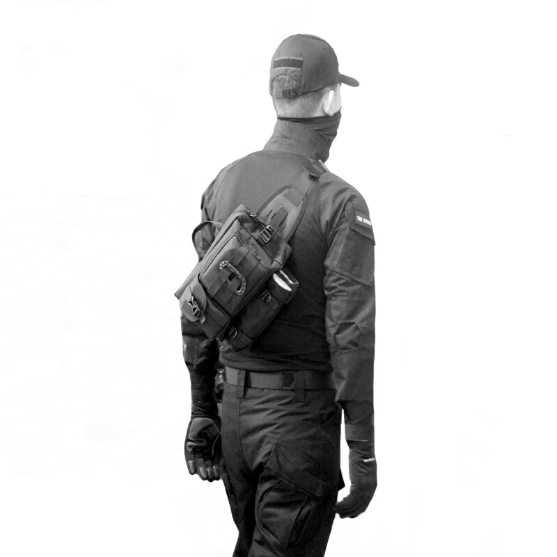 Vodootporna torba za pecanje Remen preko tijela Ruksak za ribolov s držačem za štap Kutija za pohranu na otvorenom Kompaktna torba za varalice