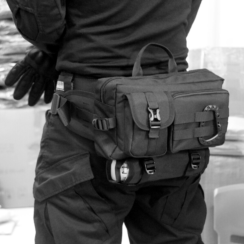 Vodootporna torba za pecanje Remen preko tijela Ruksak za ribolov s držačem za štap Kutija za pohranu na otvorenom Kompaktna torba za varalice