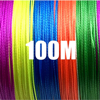 Super jaka 8/9/12 niti višestruka niti 100 m struna za ribolov s čamca/kamene PE pletena žica 8,2-54,5 kg maksimalni otpor 0,14-0,55 mm