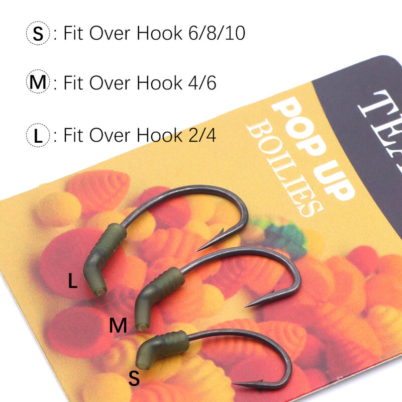 20 komada Udica za ribolov šarana D Rig Kickers za Ronnie Rig Fishing Terminal Tackle Method Feeder Hook Line Aligner Ribolovni pribor