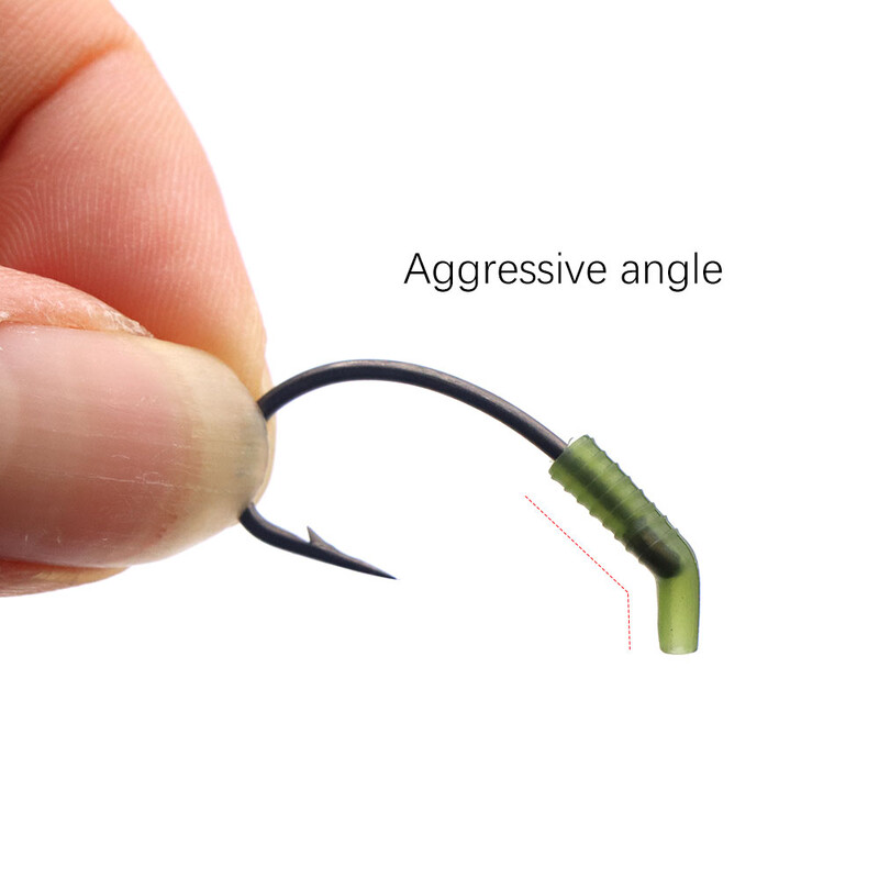 20 komada Udica za ribolov šarana D Rig Kickers za Ronnie Rig Fishing Terminal Tackle Method Feeder Hook Line Aligner Ribolovni pribor