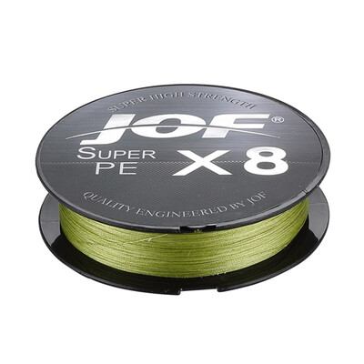 JOF Fishing Upletena struna za pecanje 300M 150M 8 niti Multifilamento 0,14 mm - 0,50 mm za ribolov šarana Super Strong 15LB-100LB