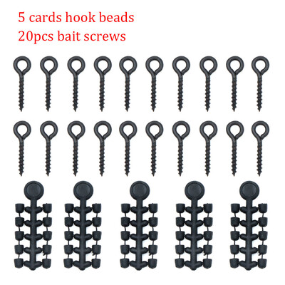 Pribor za pecanje šarana Set perle za zaustavljanje udica za pecanje Mamac za pecanje Boilie vijci za opremu za kosu Držač karika za pecanje Pribor za pecanje